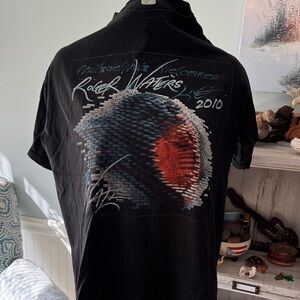 Roger Waters vintage concert Black Graphic Men's Shirt